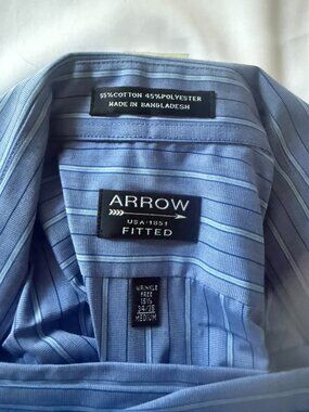 Arrow Fitted mens shirt M